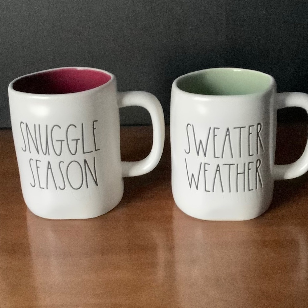 Rae Dunn ~ Snuggle Season + Sweater Weather 🍁 Mugs